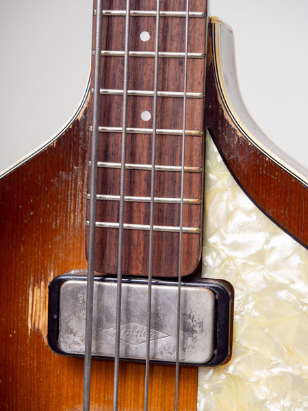 Vintage 1961 Hofner Cavern Hollow Body Electric Bass – TR Crandall