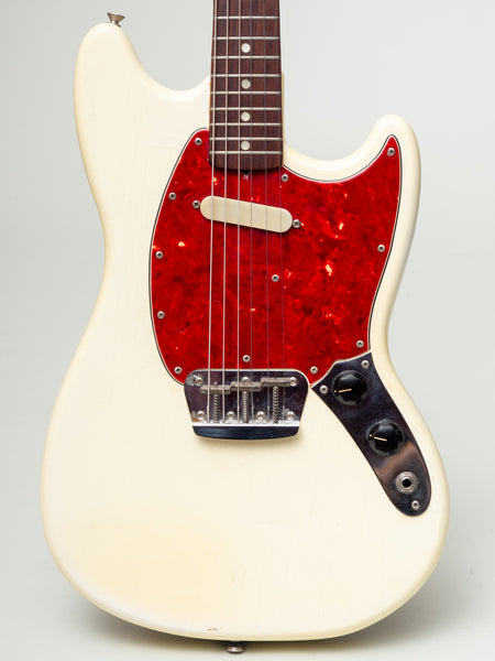 Vintage 1966 Fender Musicmaster II Solid Body Electric Guitar – TR