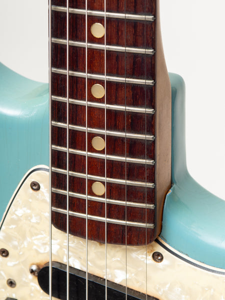 Vintage 1966 Fender Mustang Daphne Blue Solidbody Electric