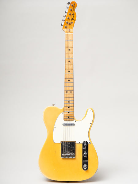 Vintage 1973 Fender Telecaster Solid Body Guitar – TR Crandall Guitars