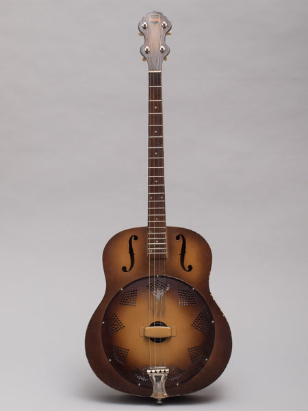 アンティーク RIDGWAY Trio (1835年頃) 1928 National Triolian Tenor Wood Body – TR Crandall Guitars