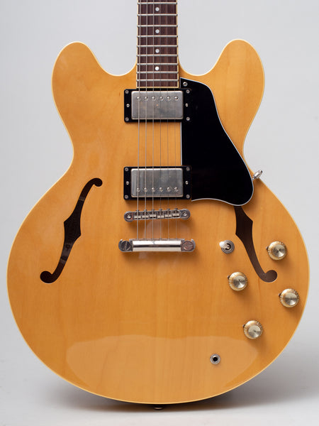 Epiphone Elitist ES-335ナチュラル 2007 Epiphone Elitist ES-335 Natural | Guitar Chimp