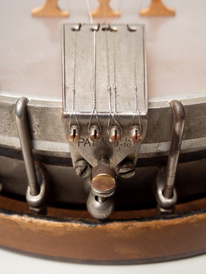 C. 1920’s Vega Tubaphone Banjo custom long neck by John D’Angelico
