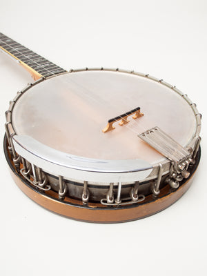C. 1920’s Vega Tubaphone Banjo custom long neck by John D’Angelico