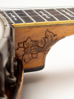 C. 1920’s Vega Tubaphone Banjo custom long neck by John D’Angelico