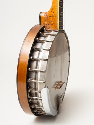 C. 1920’s Vega Tubaphone Banjo custom long neck by John D’Angelico