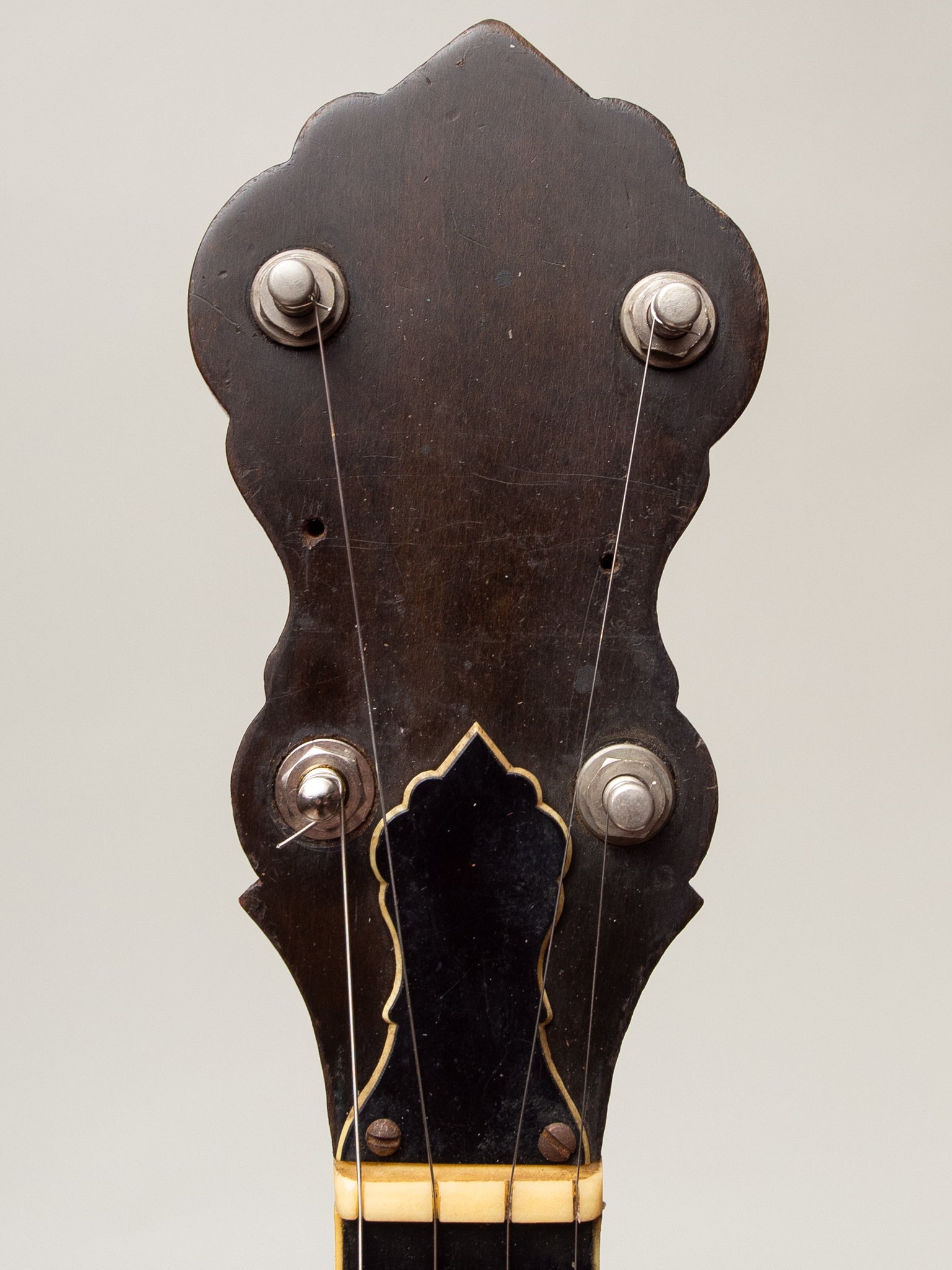 C. 1920’s Vega Tubaphone Banjo custom long neck by John D’Angelico