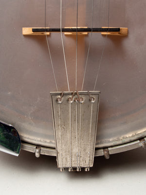 C. 1920’s Vega Tubaphone Banjo custom long neck by John D’Angelico