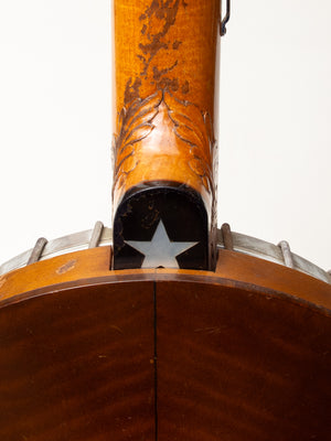 C. 1920’s Vega Tubaphone Banjo custom long neck by John D’Angelico