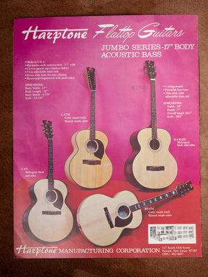 C. 1970s Harptone B-4 Acoustic Bass