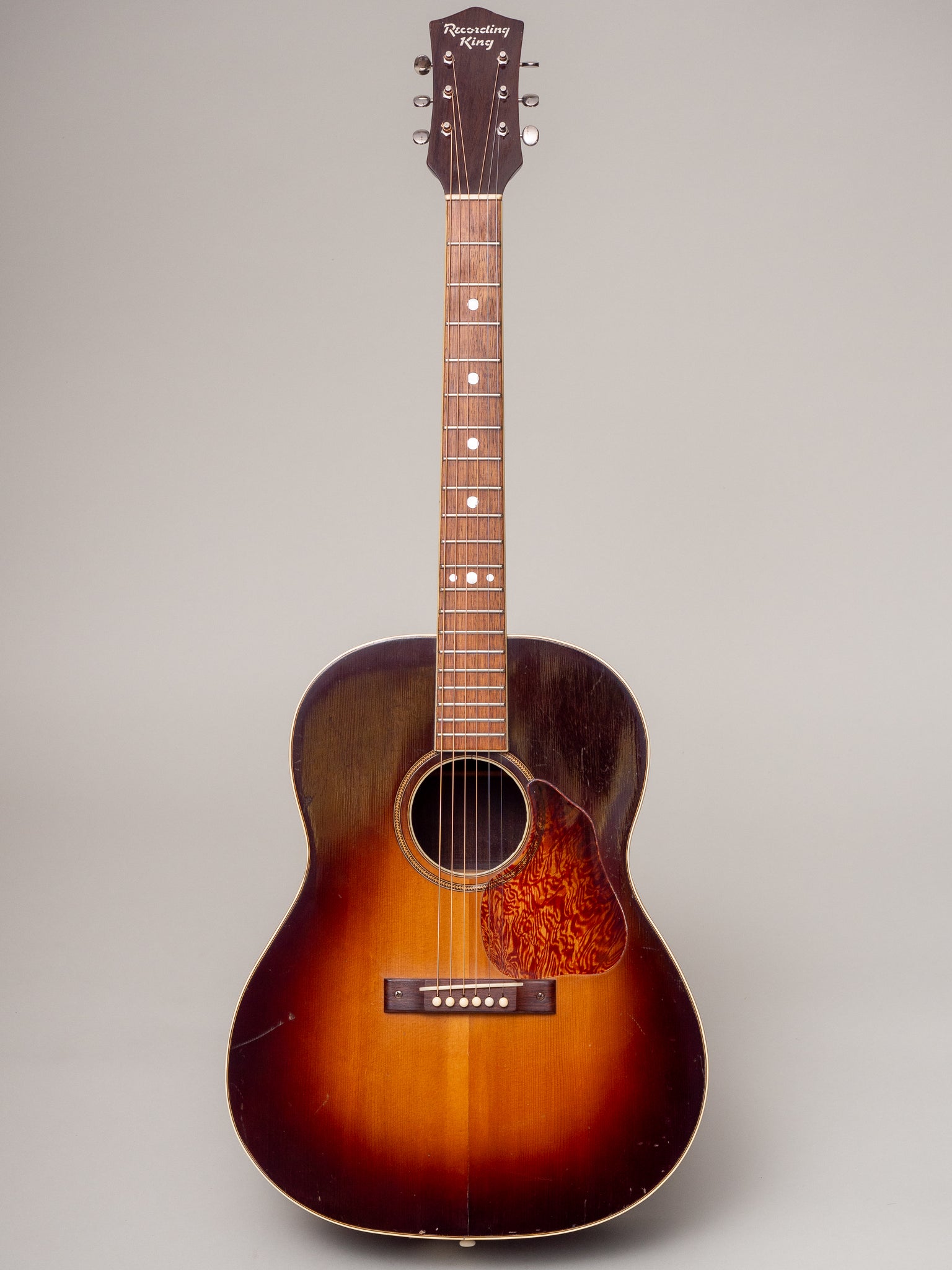 Vintage 1941 Recording King Jumbo Acoustic Guitar – TR Crandall Guitars