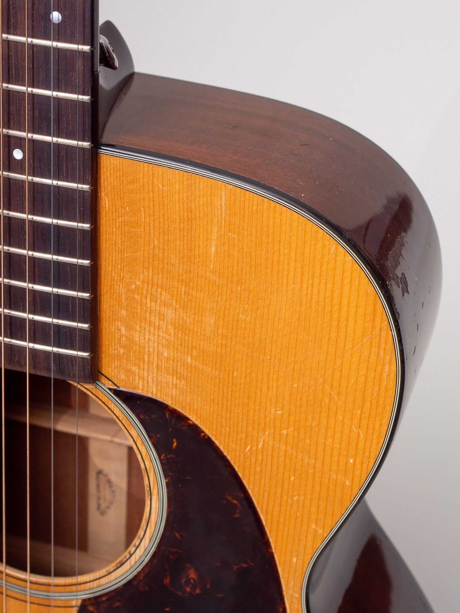 1944 Martin 000-18 Treble Side Upper Bout Front
