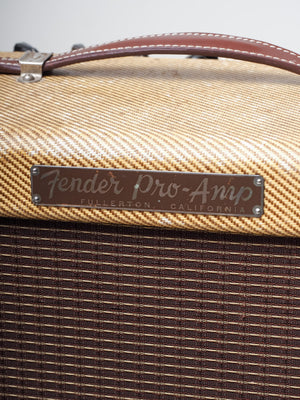 Vintage 1957 Fender Tweed Pro Amp – TR Crandall Guitars