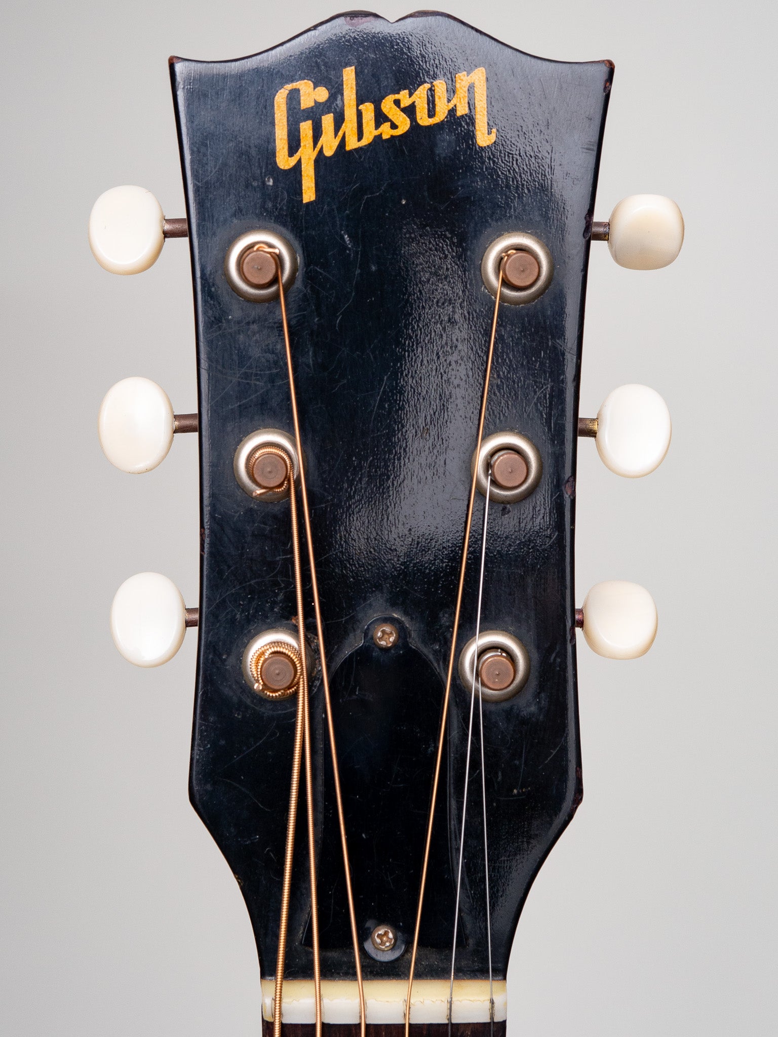 1957 Gibson LG-1 Headstock Front