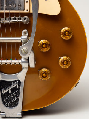 1957 Gibson Les Paul Standard Goldtop Steve Earle Collection – TR