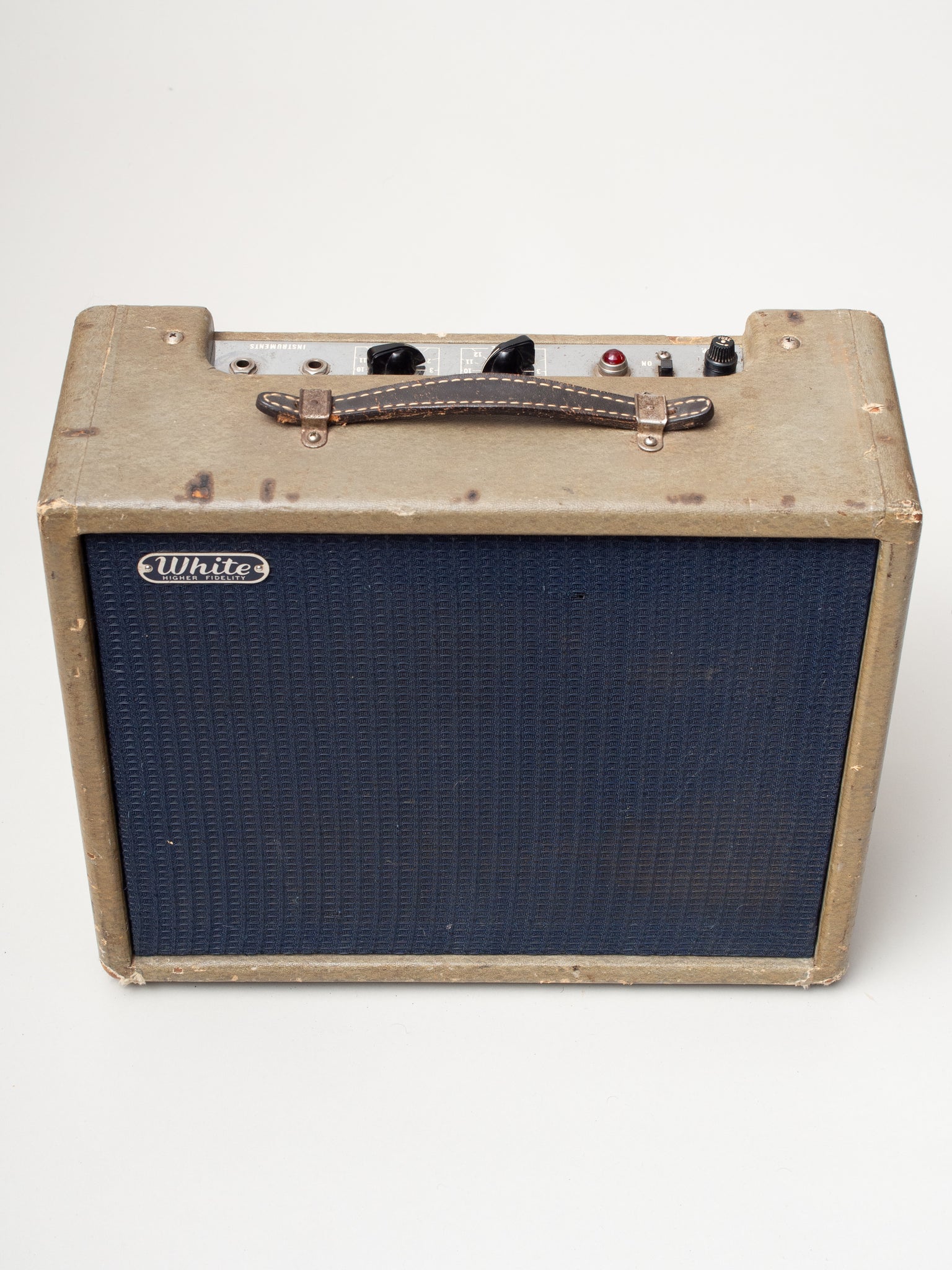 1957 Fender White Amp