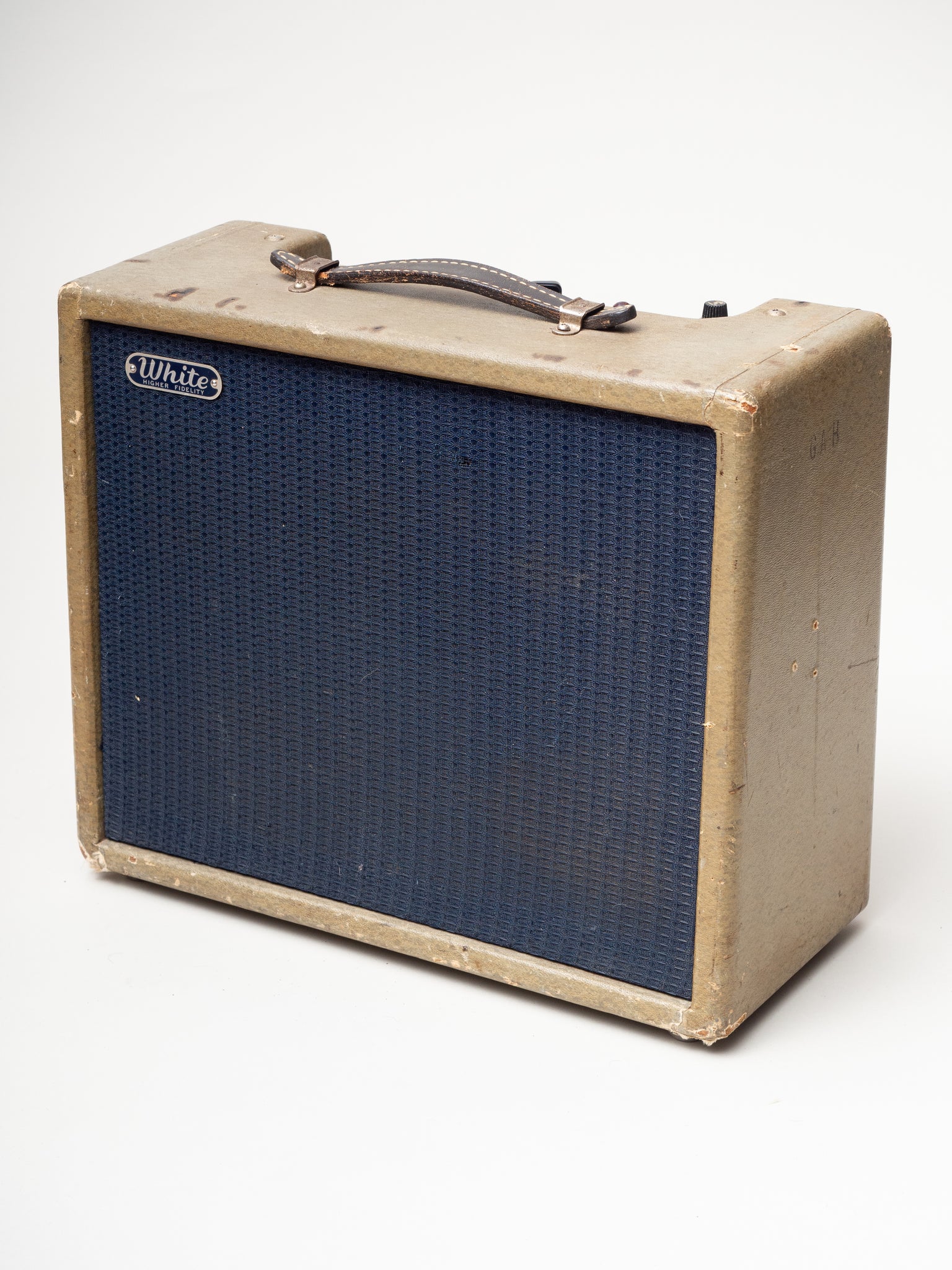 1957 Fender White Amp