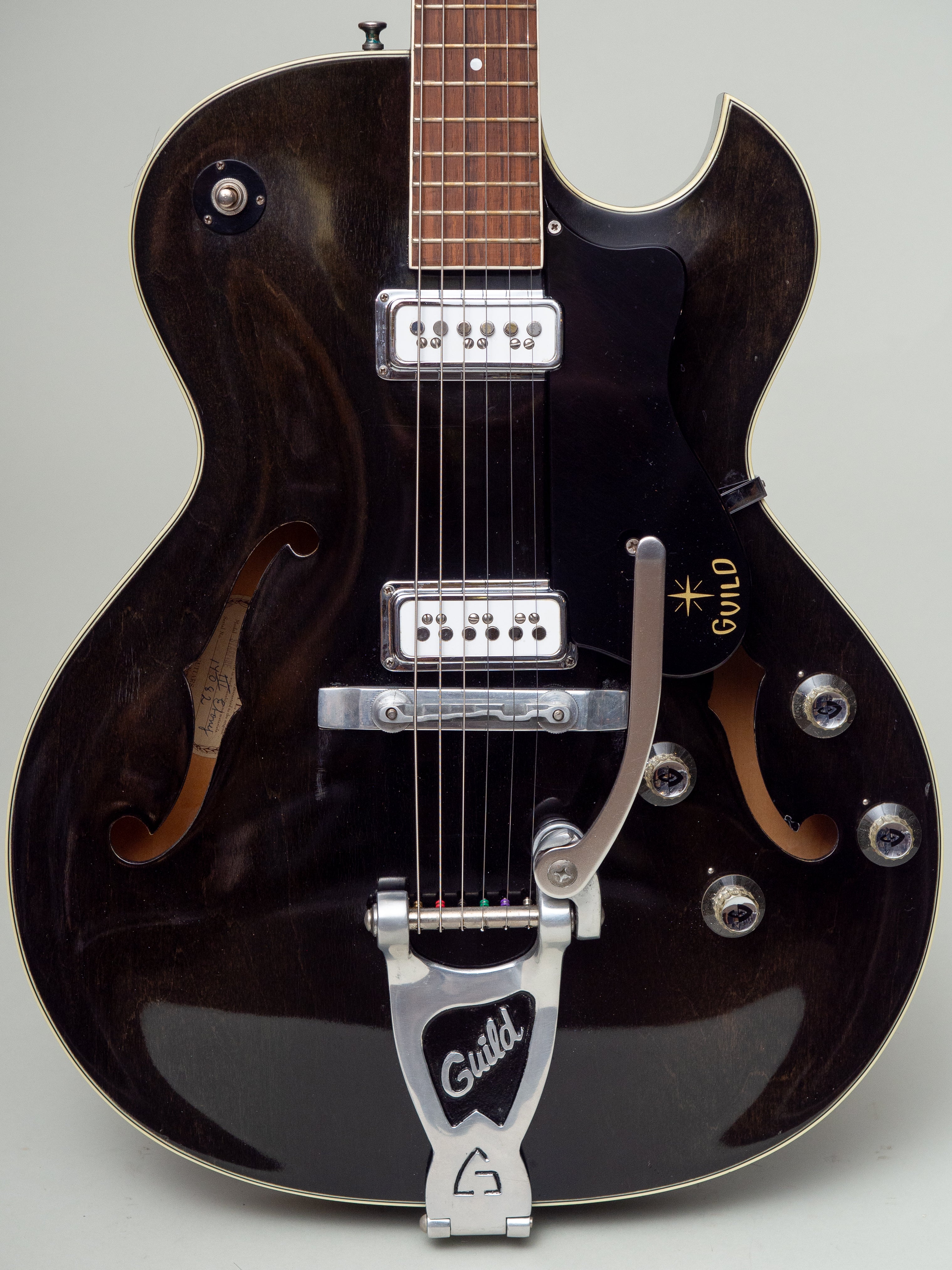 Guild Thinline Vintage 1961 Guild Starfire III Thinline Hollowbody Electric Guitar ...