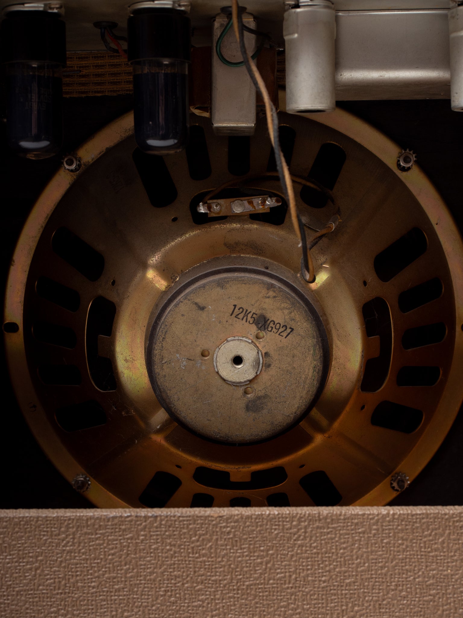 1962 Fender Deluxe Amp 6G3 Brownface