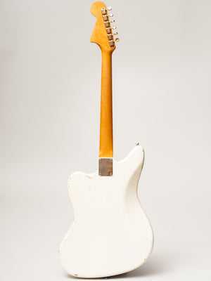 1963 Fender Jaguar Arctic White with Gold Hardware