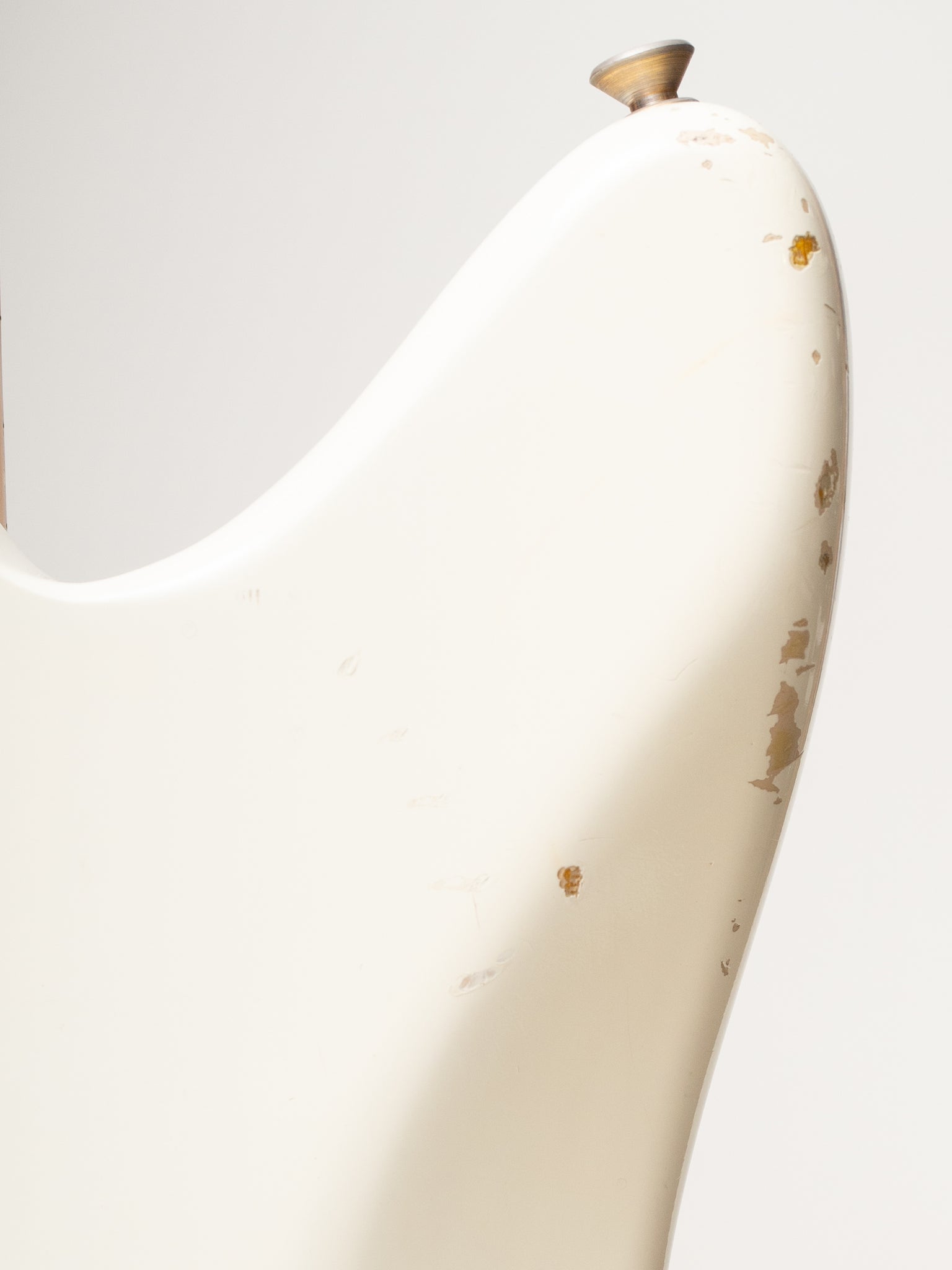 1963 Fender Jaguar Arctic White with Gold Hardware