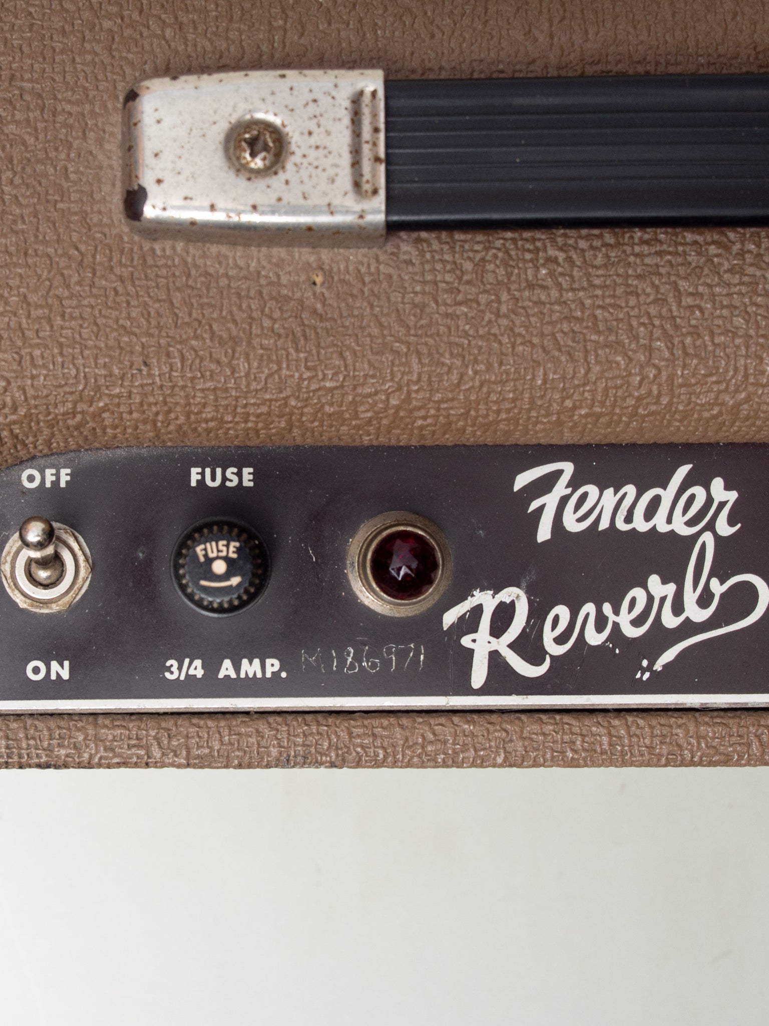 Fender Reverb Unit Logo 1963 Fender Reverb 6G15 Unit – TR Crandall Guitars
