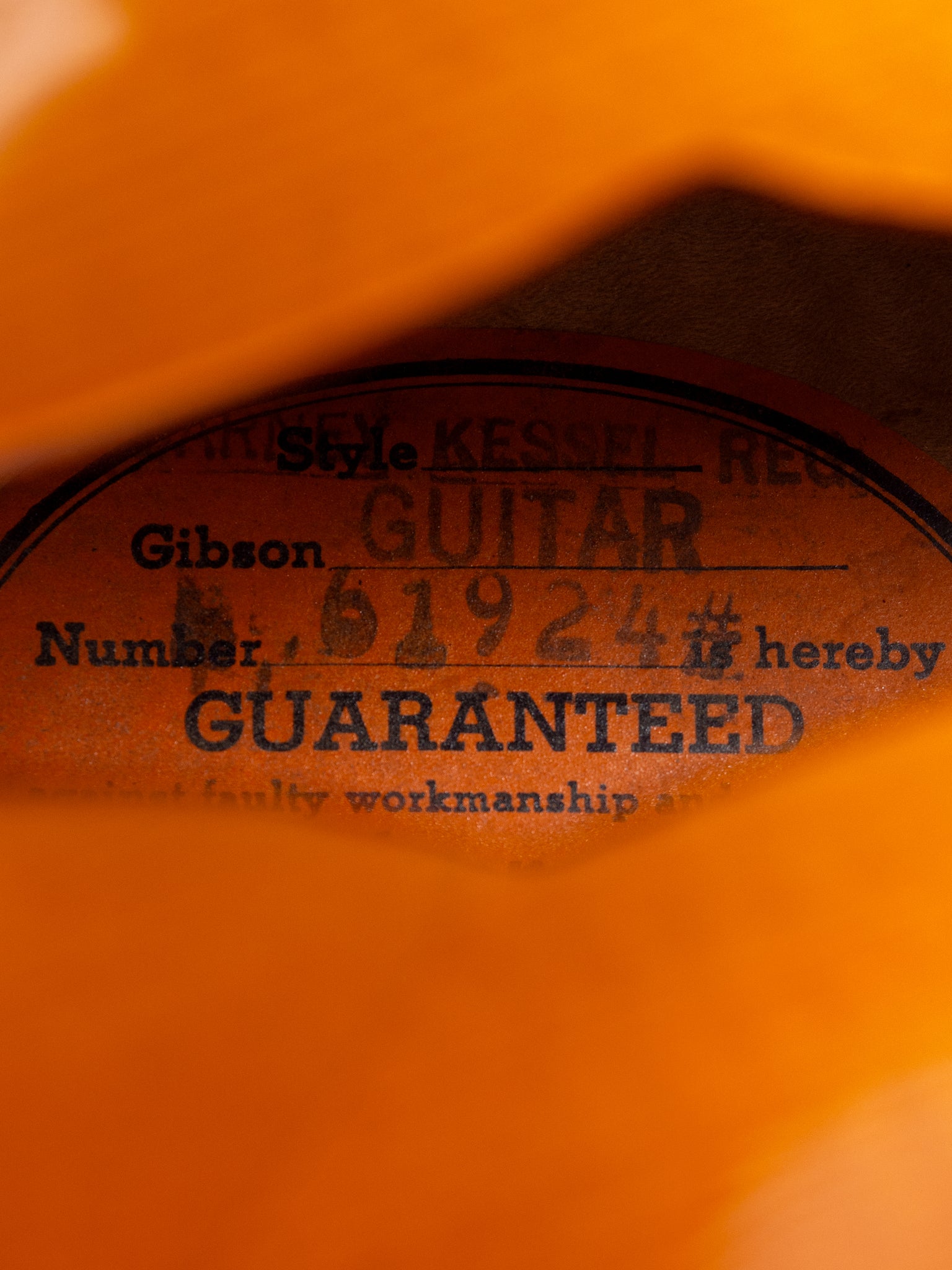 1963 Gibson Barney Kessel