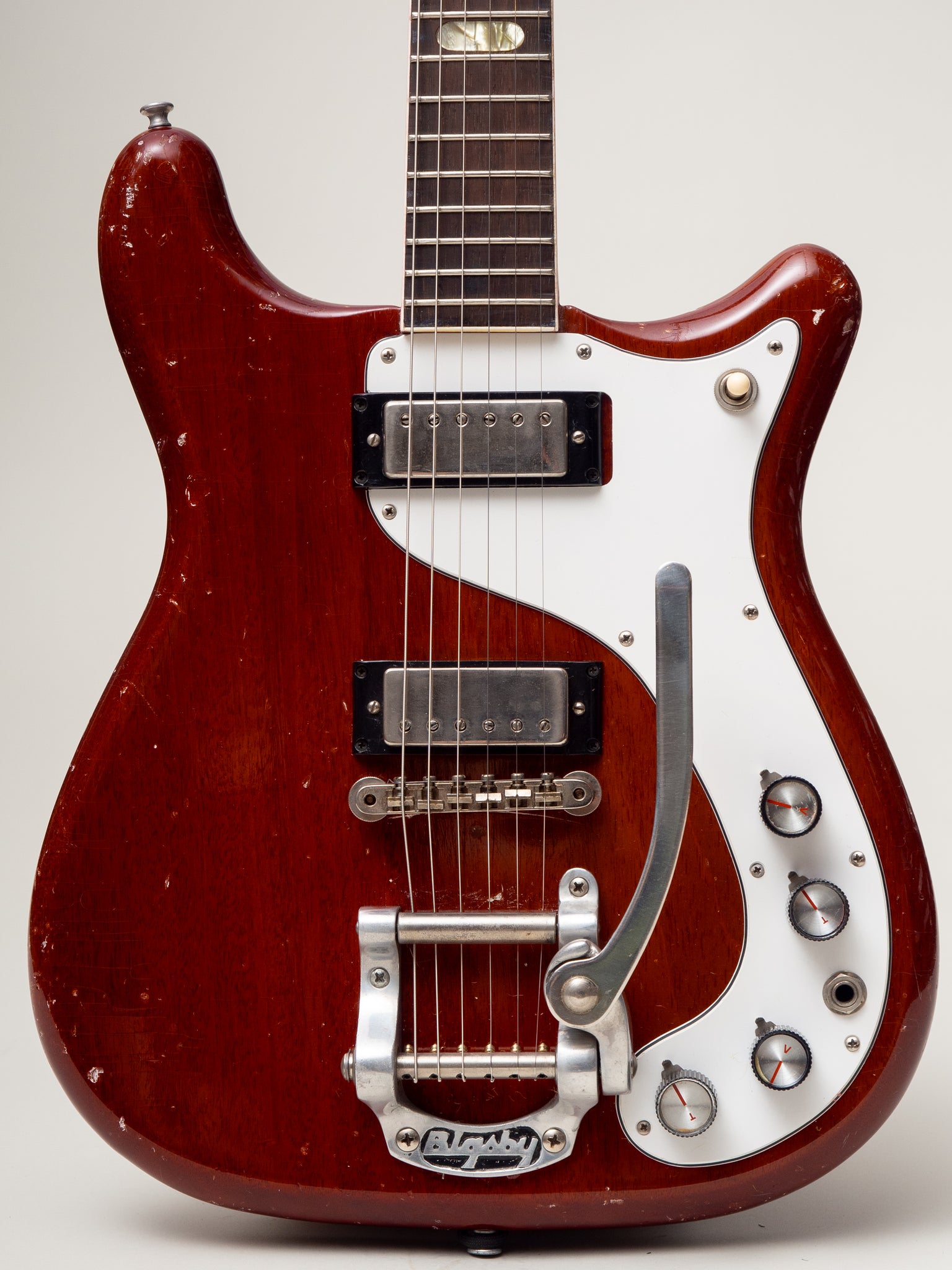1964 Epiphone Crestwood Custom SB332 Solidybody Electric Guitar TR 1964-epiphone-crestwood-custom-sb332-solidybody-electric-guitar-tr