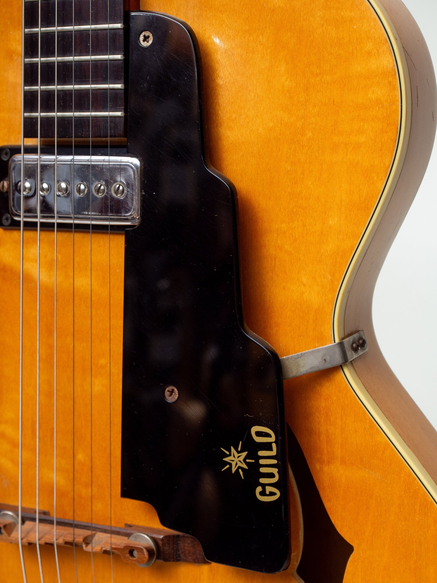 Guild Thinline Vintage 1964 Guild T-50BL Thinline Hollowbody electric guitar – TR ...