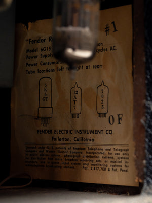 1965 Fender 6G15 Reverb Tank