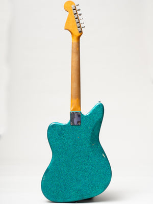 1965 Fender Jaguar Original Blue Green Sparkle