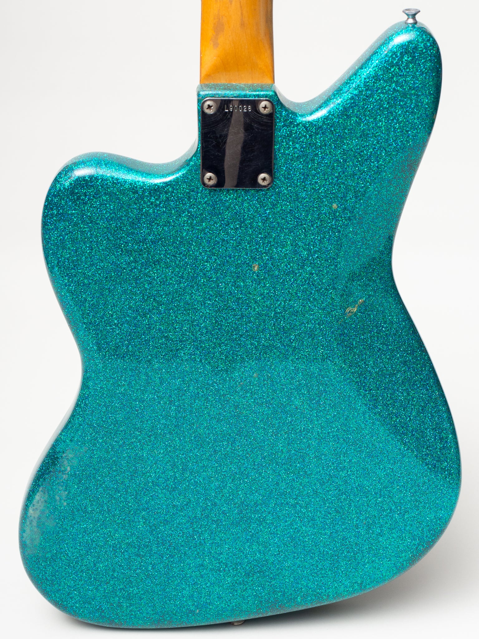 1965 Fender Jaguar Original Blue Green Sparkle