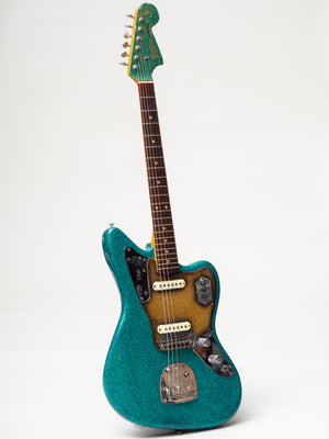 1965 Fender Jaguar Original Blue Green Sparkle