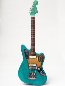 1965 Fender Jaguar Original Blue Green Sparkle