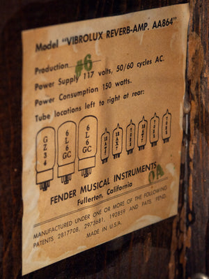 1966 Fender Vibrolux Reverb