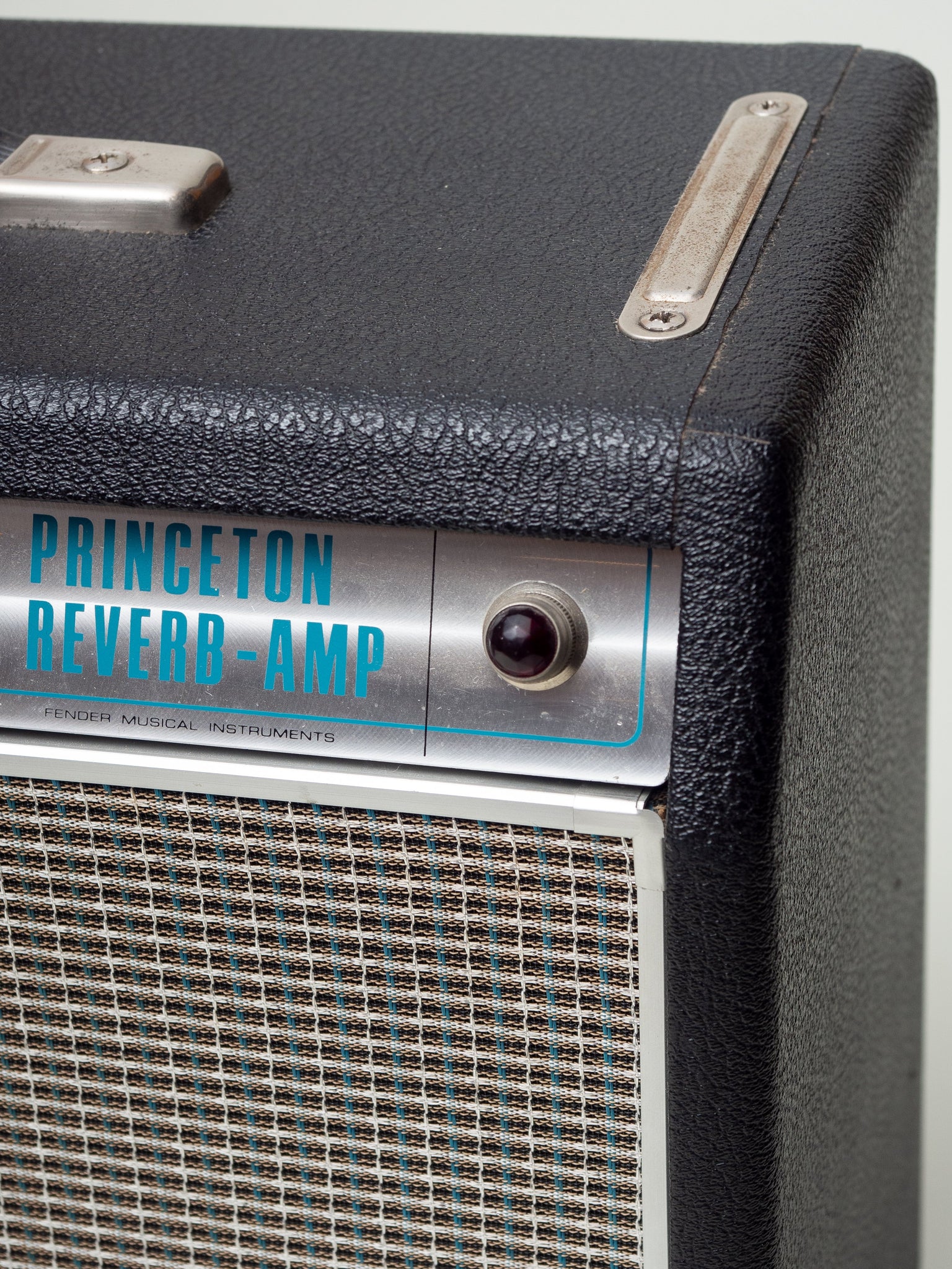 Princeston Reverb Vintage 1968 Fender Princeton Reverb Silverface Drip Edge Electric ...