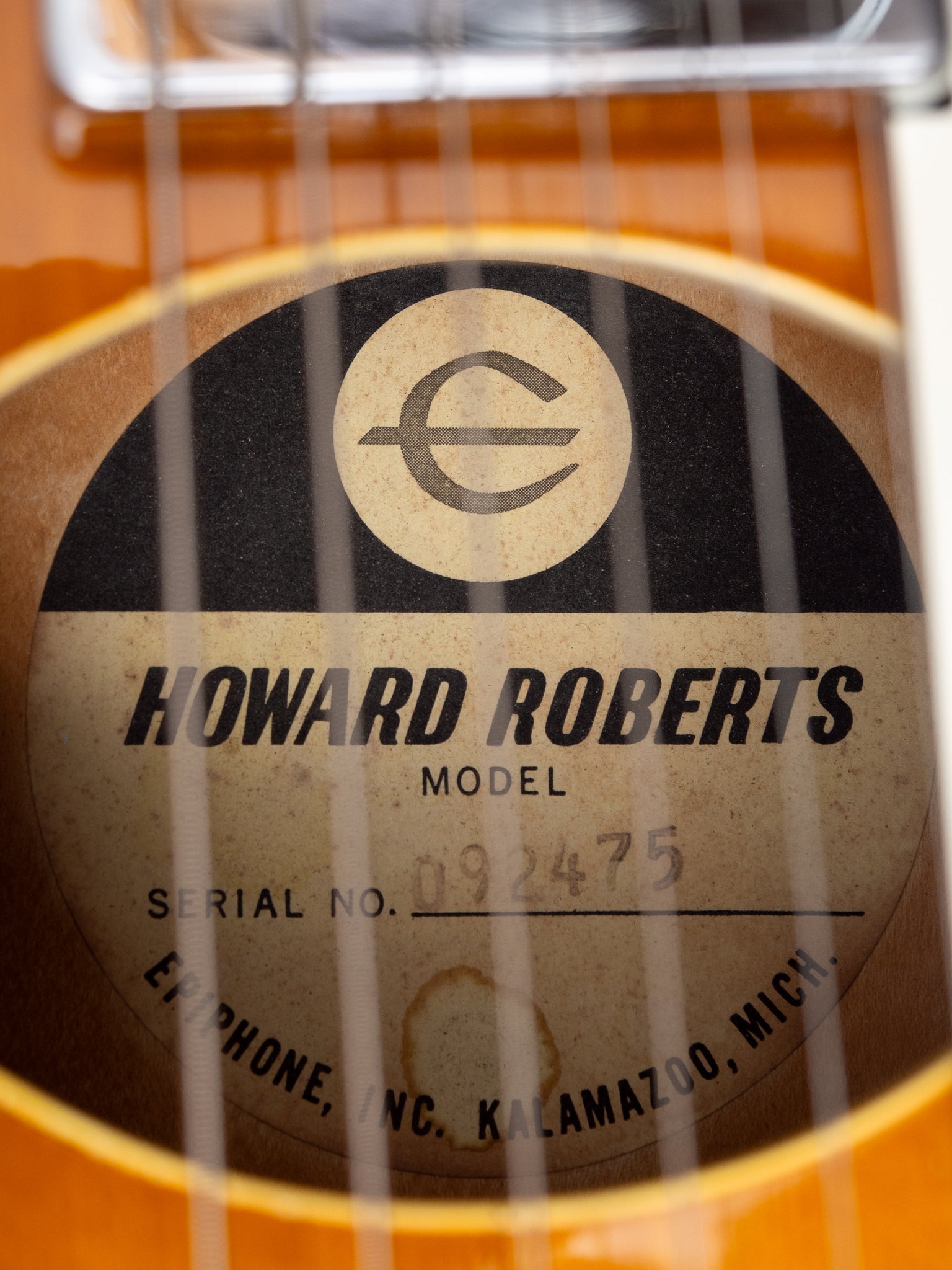 1969 Epiphone Howard Roberts model