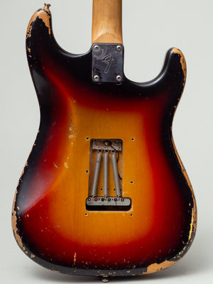 1971 Fender Stratocaster Left Handed With Philip Kubicki Neck