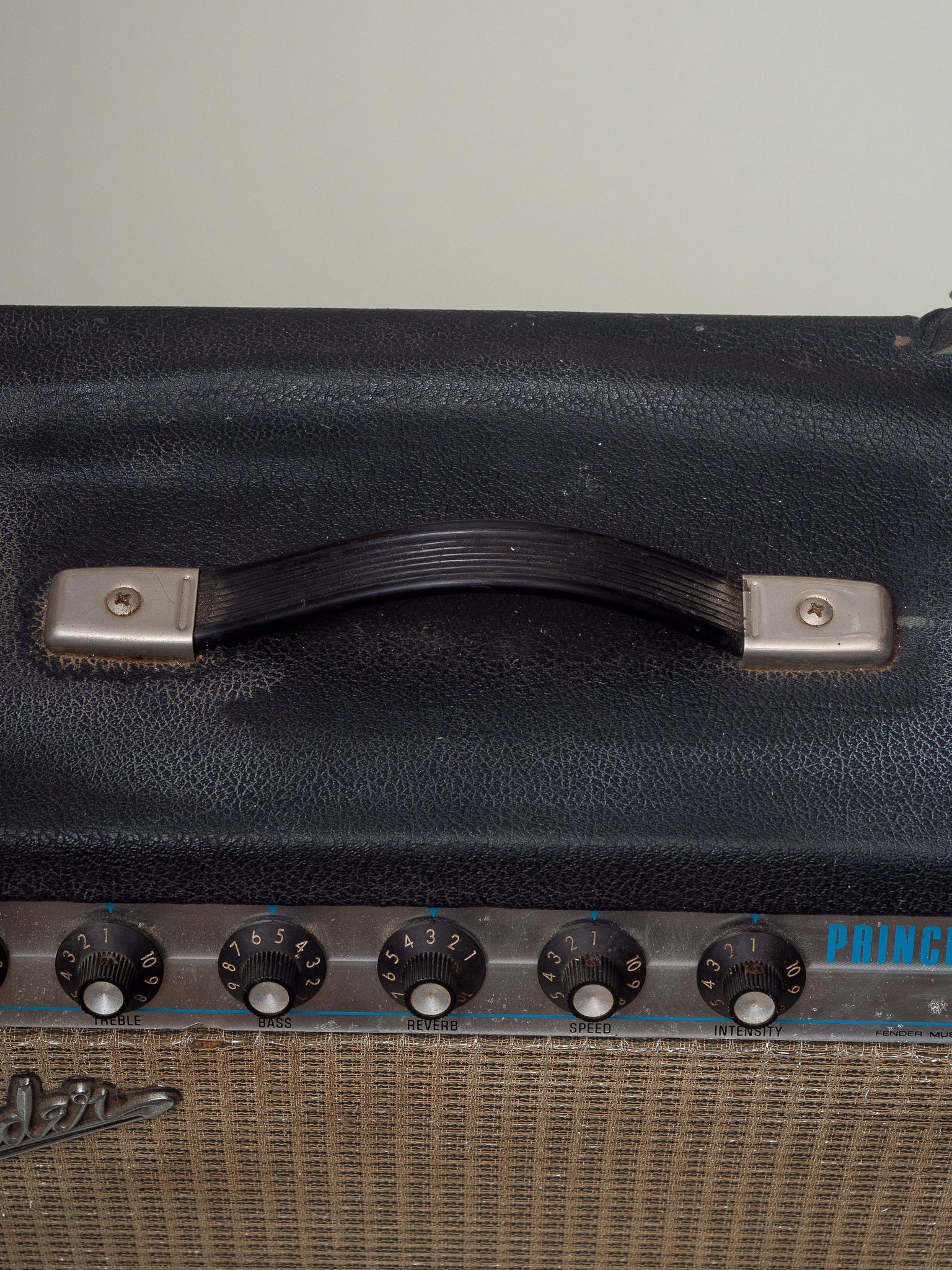Princeston Reverb Vintage 1973 Fender Princeton Reverb Tube Electric Guitar Amplifier ...
