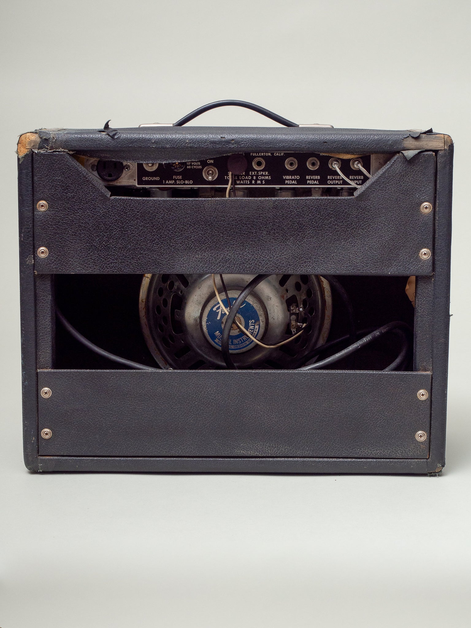 Princeston Reverb Vintage 1973 Fender Princeton Reverb Tube Electric Guitar Amplifier ...