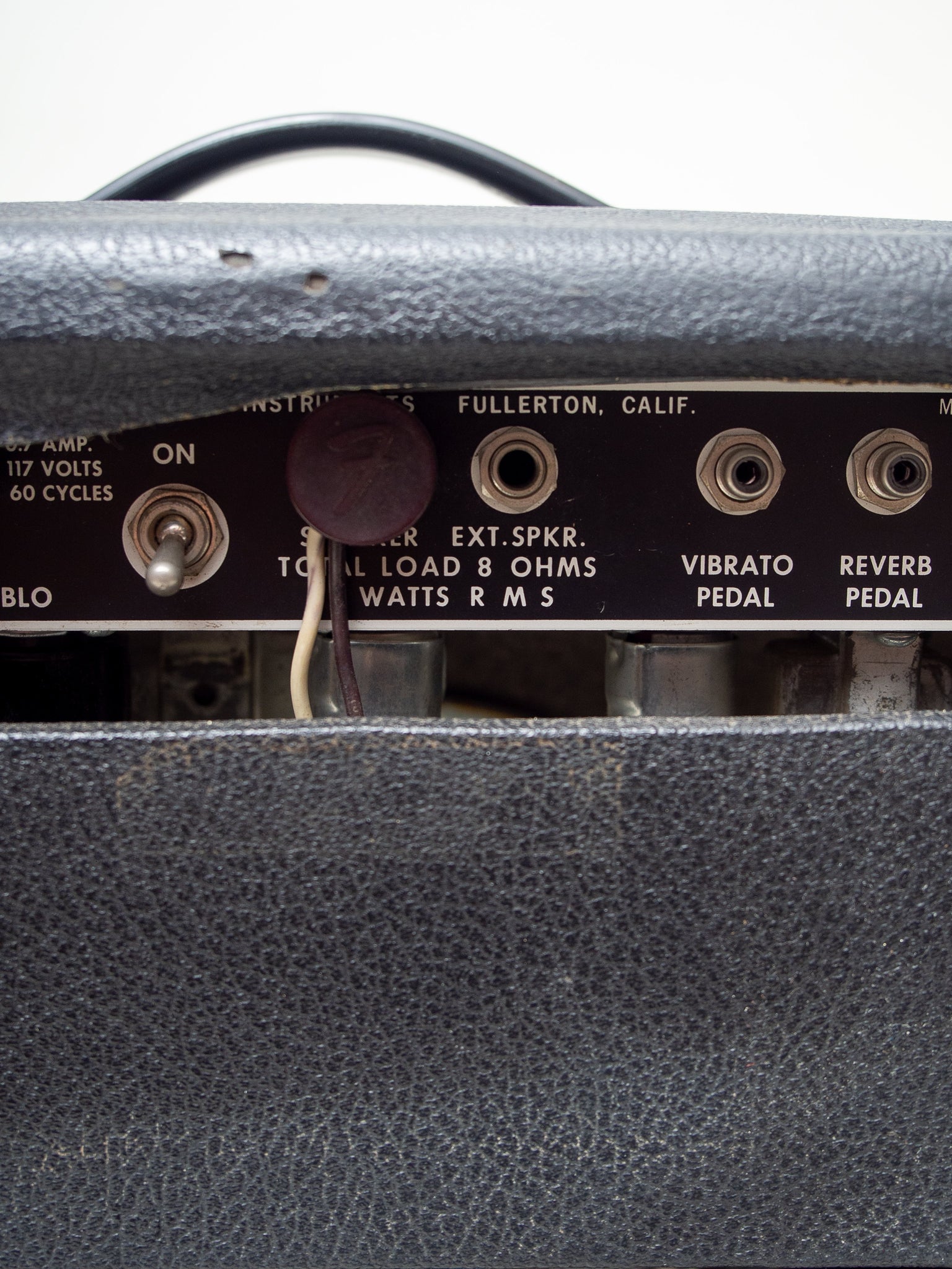 Princeston Reverb Vintage 1973 Fender Princeton Reverb Tube Electric Guitar Amplifier ...