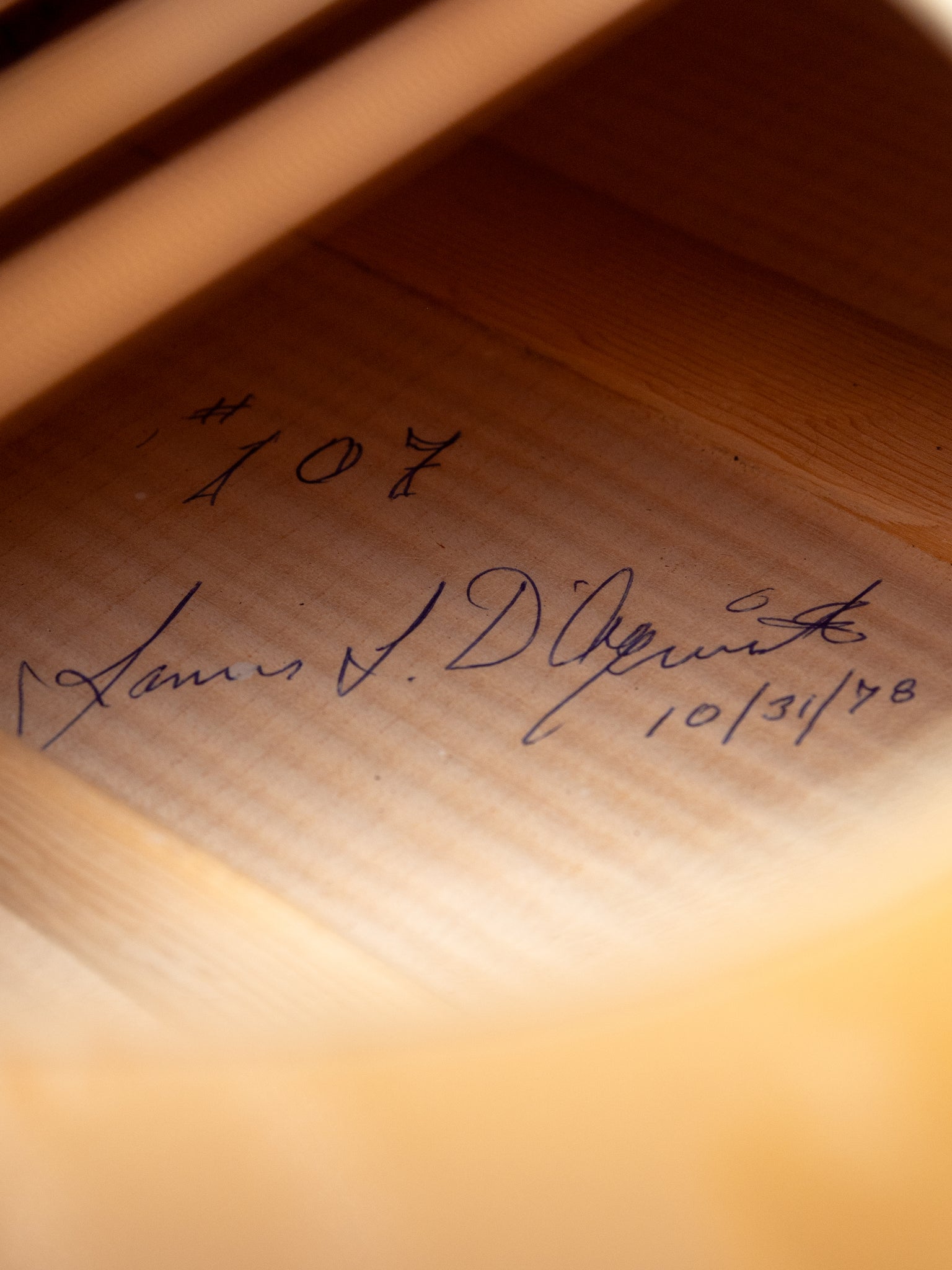 1978 D'Aquisto Flattop #107
