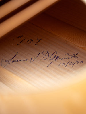 1978 D'Aquisto Flattop #107