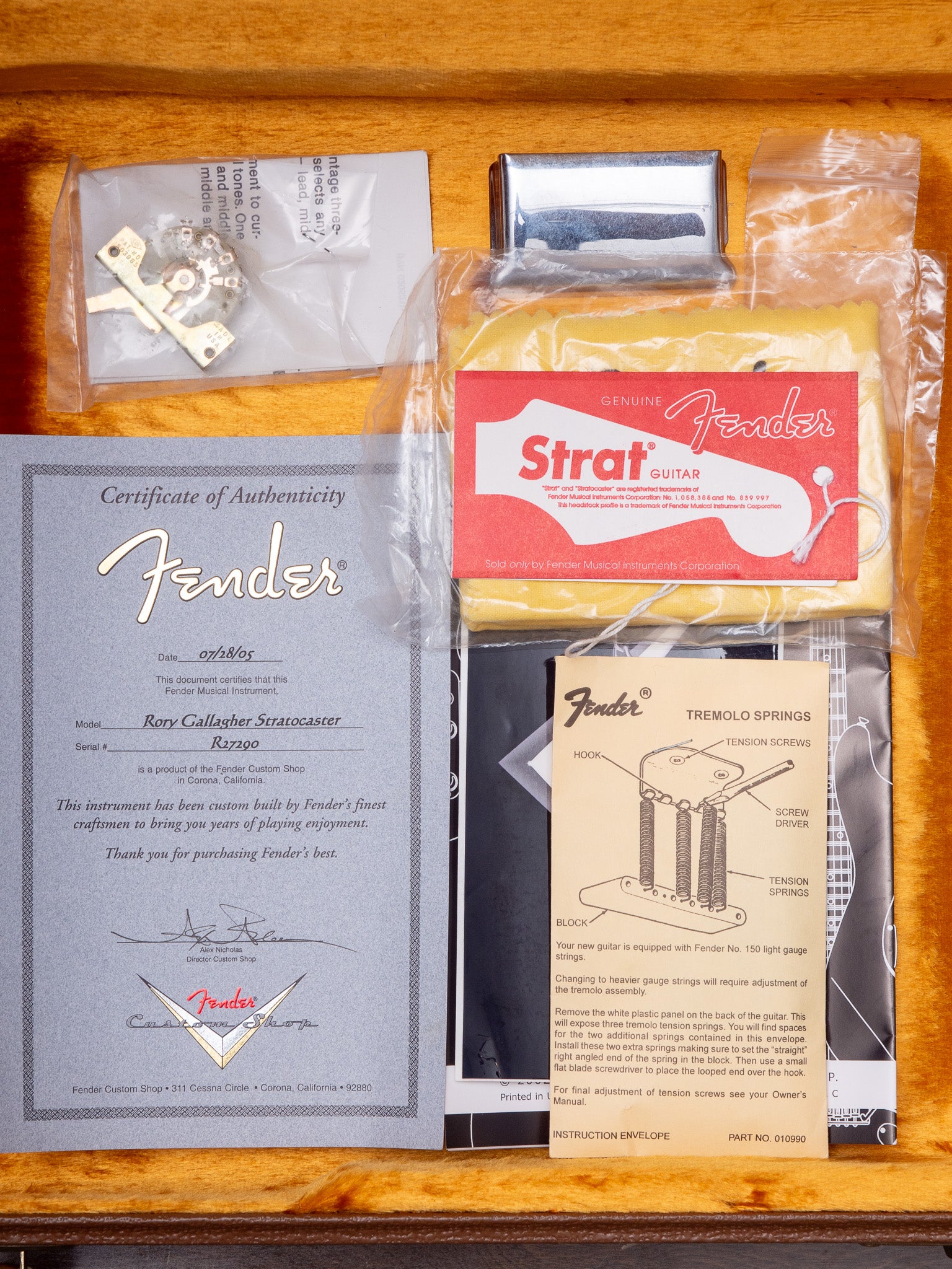 Used 2005 Fender Custom Shop Rory Gallagher Stratocaster Electric