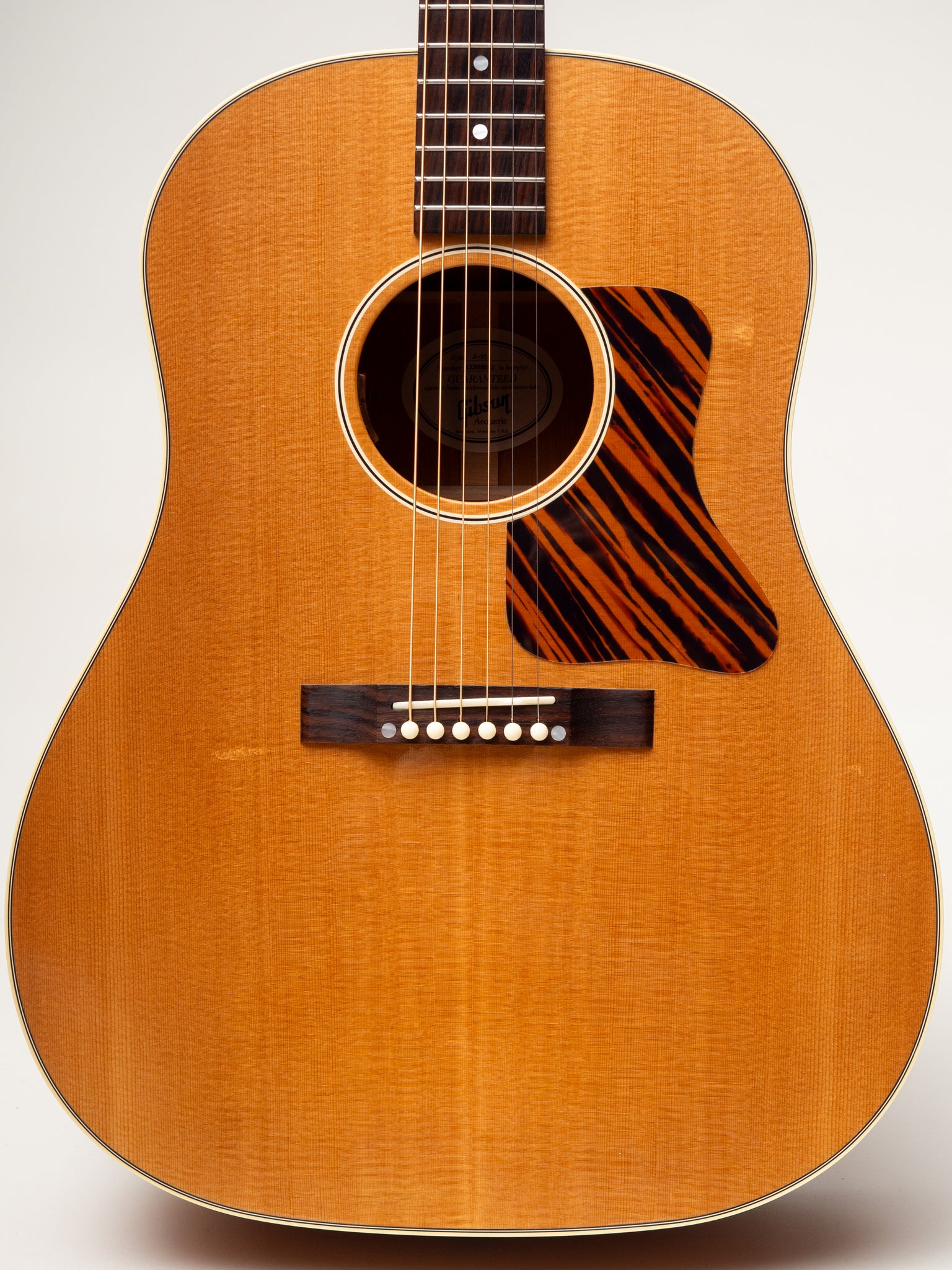 2013 Gibson J-35 Banner Resissue