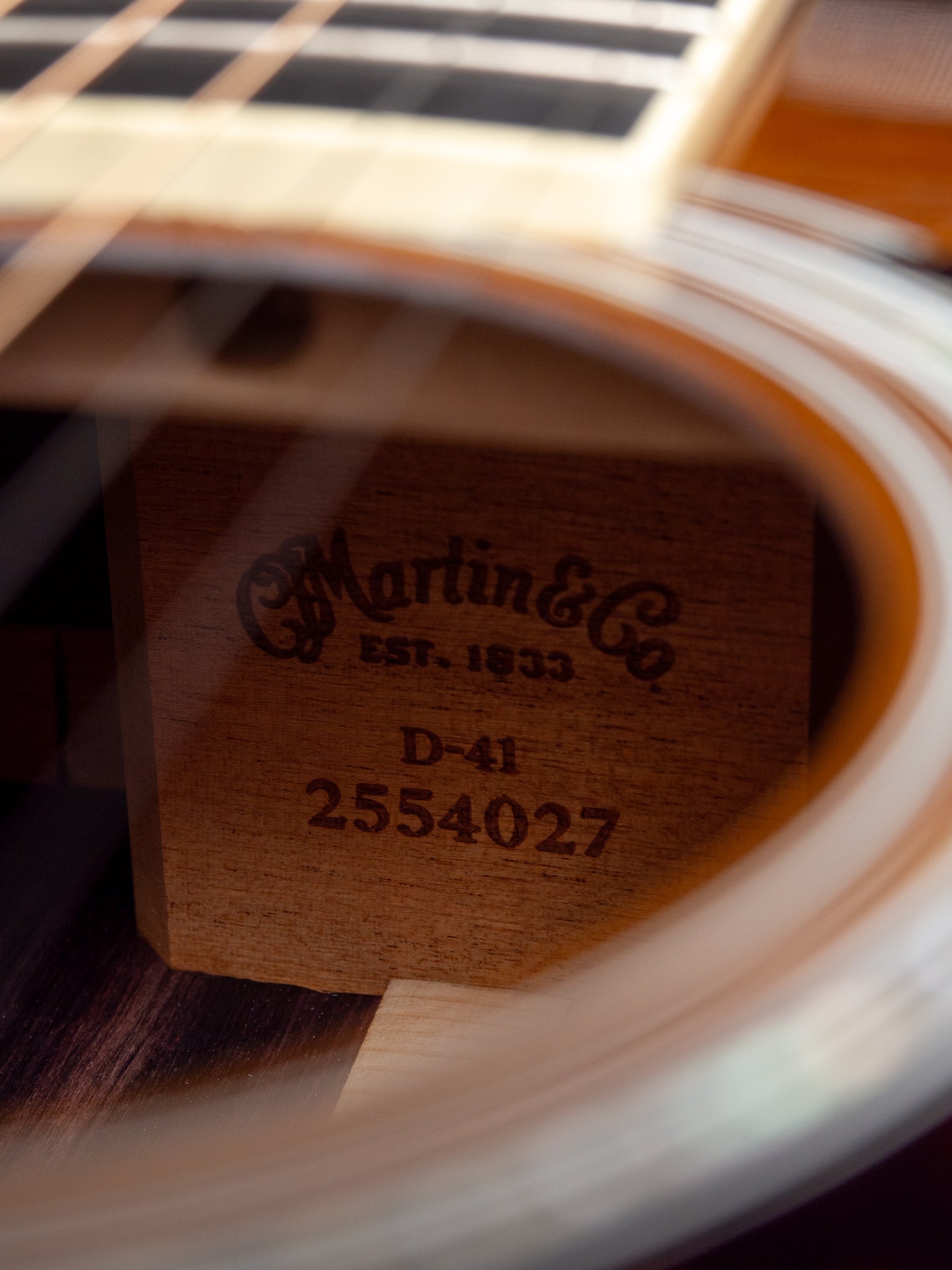 2021 Martin D-41 Ambertone