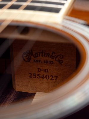 2021 Martin D-41 Ambertone