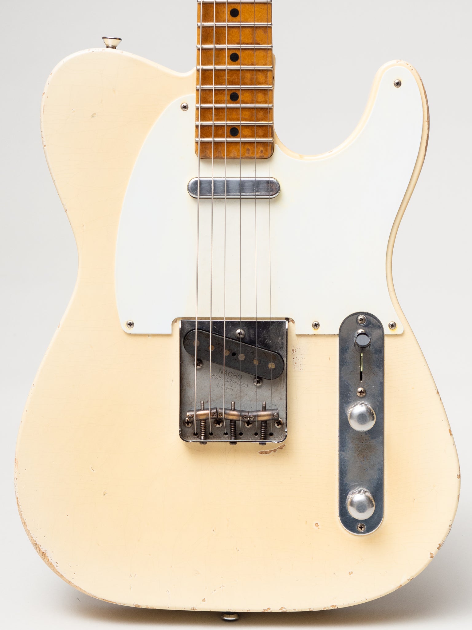 2024 Nachocaster 50's Style Whiteguard