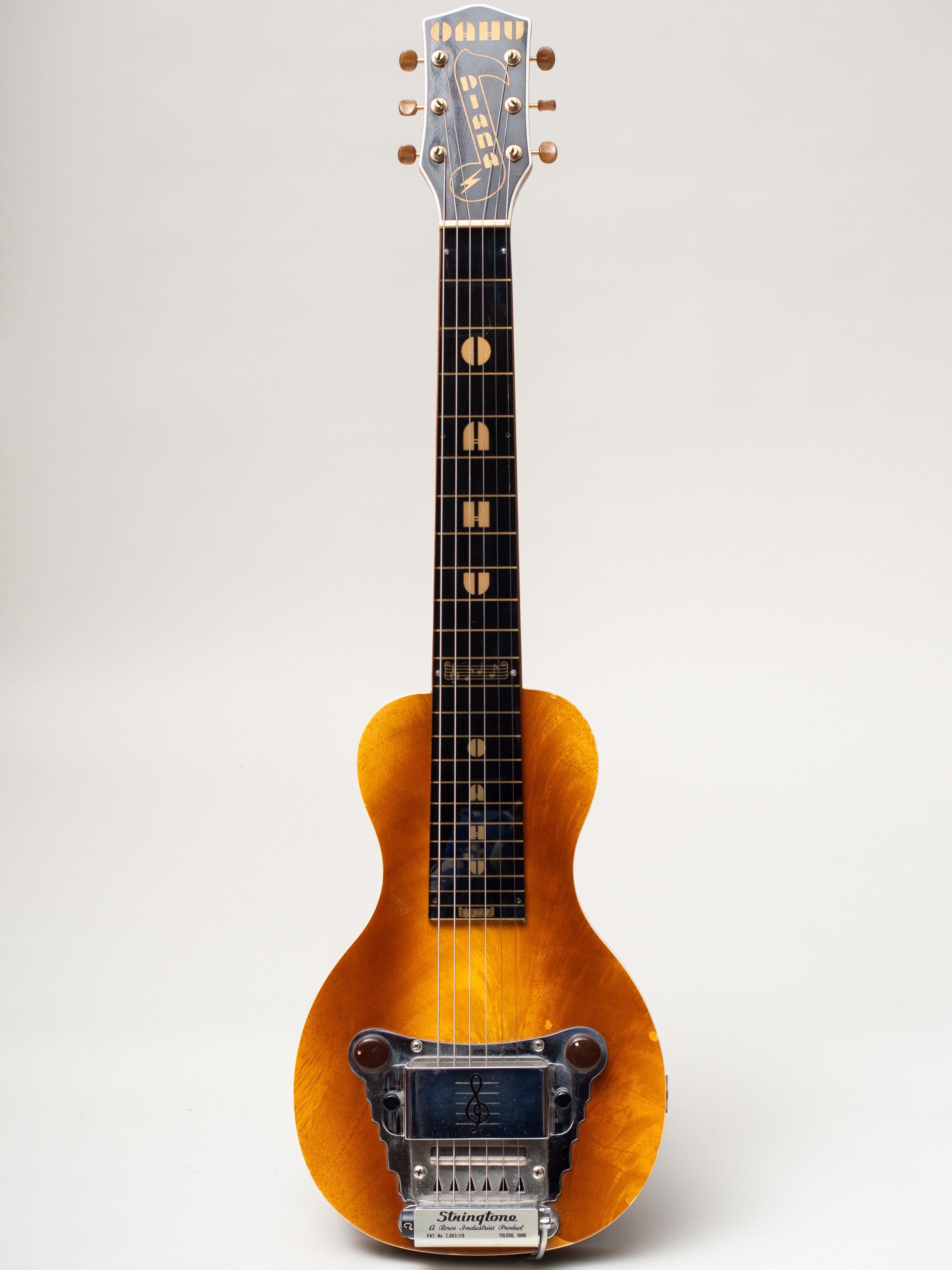 ギター Galveston lap steel guitar Galveston 6-string Electric Lap Steel Guitar - Blue Gloss