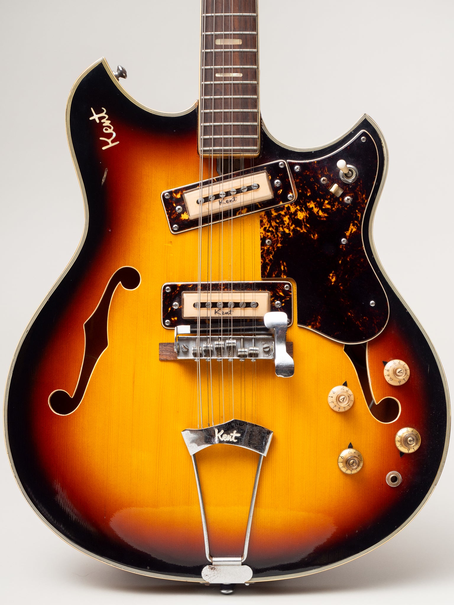 【海外 正規品】 821 Model Kent 1967 C. Vintage 12 Guitar Electric String ギター